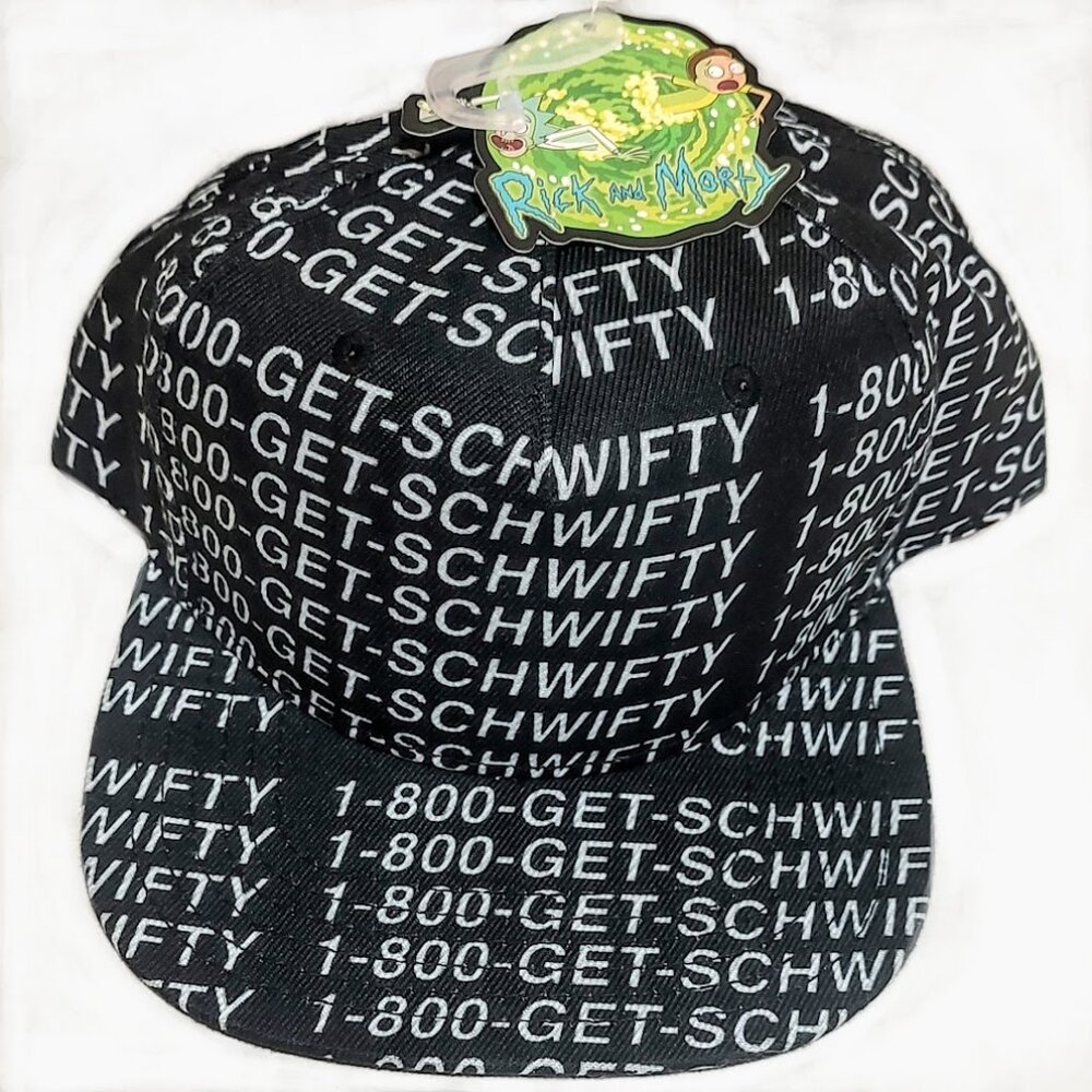 NWT Rick and Morty Snapback Cap